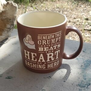 Disney Grumpy Coffee Mug "Beneath This Grumpy Exterior Beats The Heart of a Dash